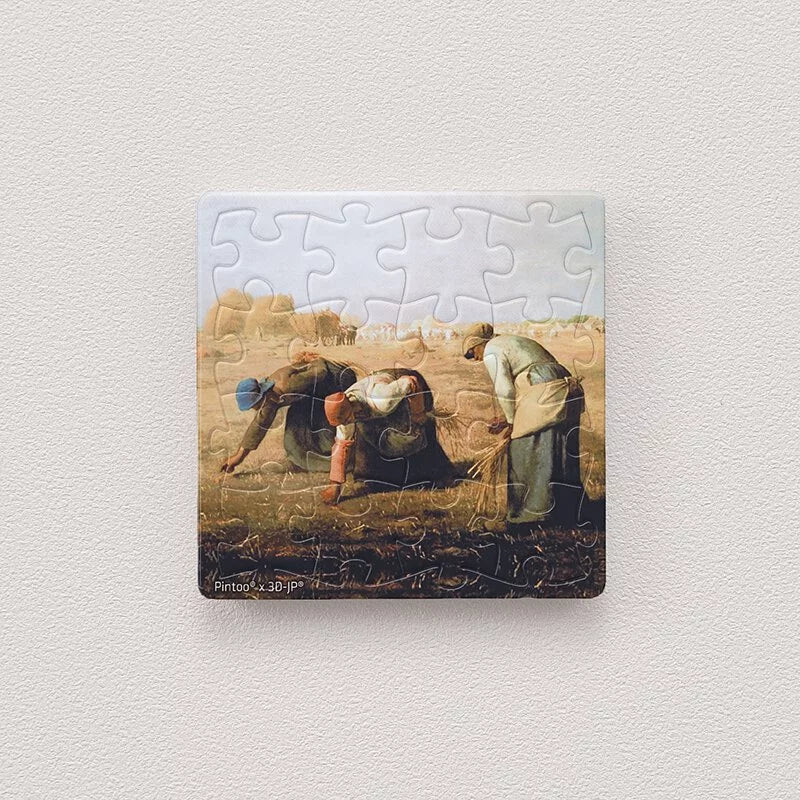 Millet - The Gleaners (名畫系列-米勒-拾穗) - 16pcs