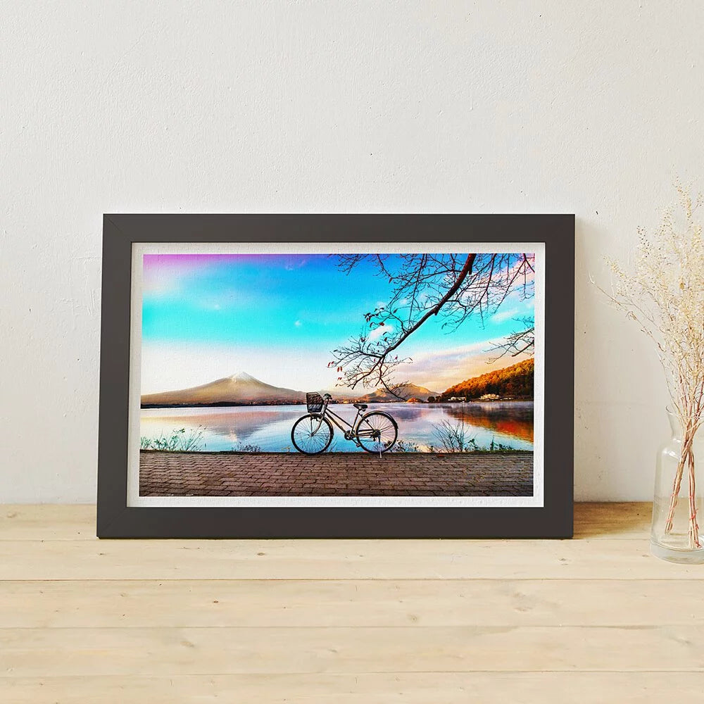 Bicycle Trip Collection - Bicycle by the Serene Lake - (單車漫遊系列-山景湖畔篇) - 1000pcs