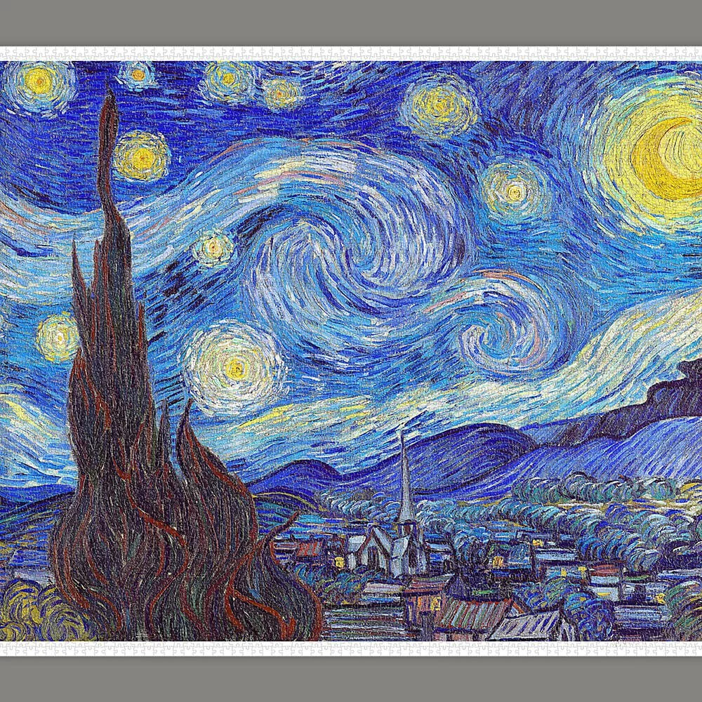 Vincent van Gogh - The Starry Night (梵谷-星夜) - 4800pcs