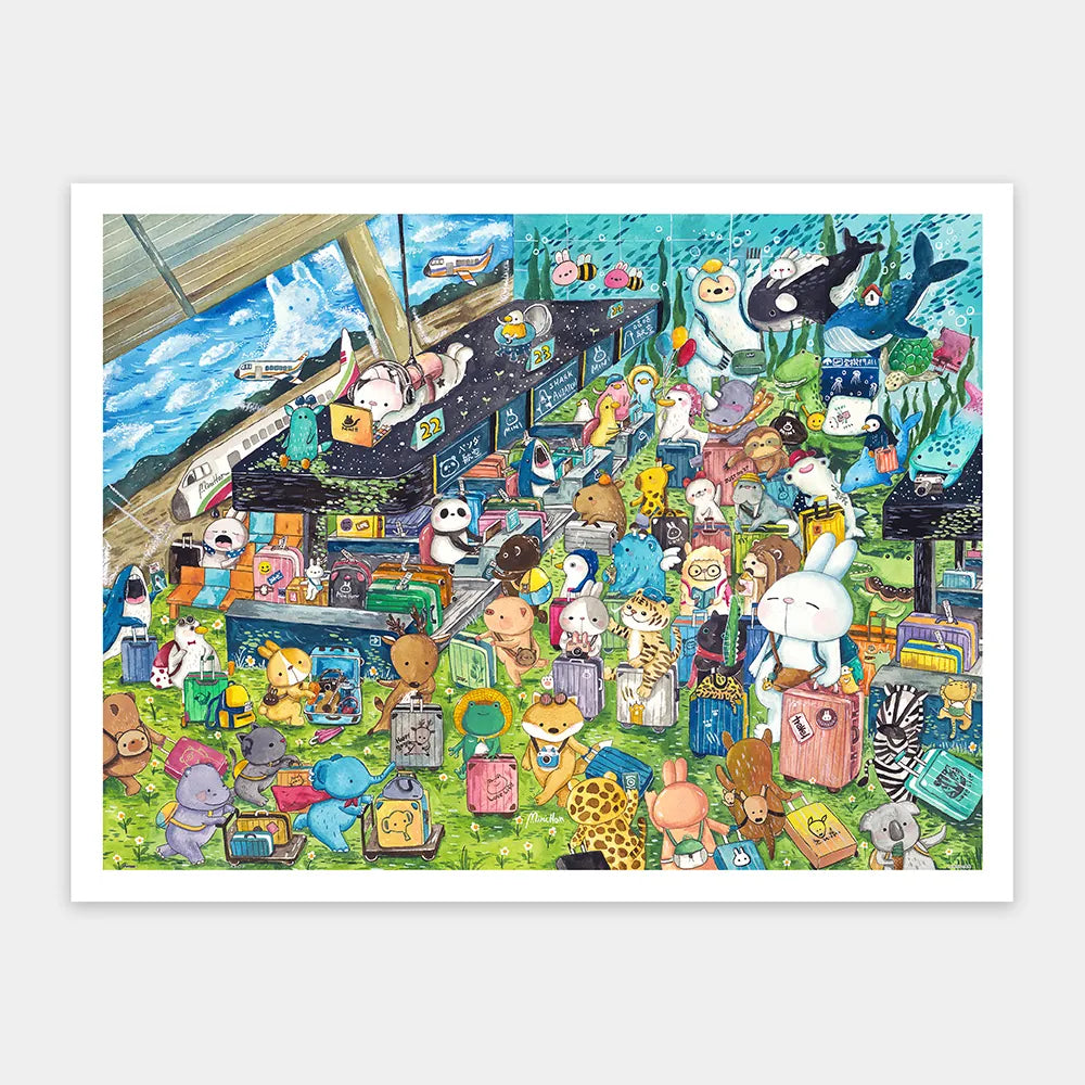 MiniHan兔兔 - Let's Go Abroad - MiniHan兔兔 - 出國囉 - 1200pcs