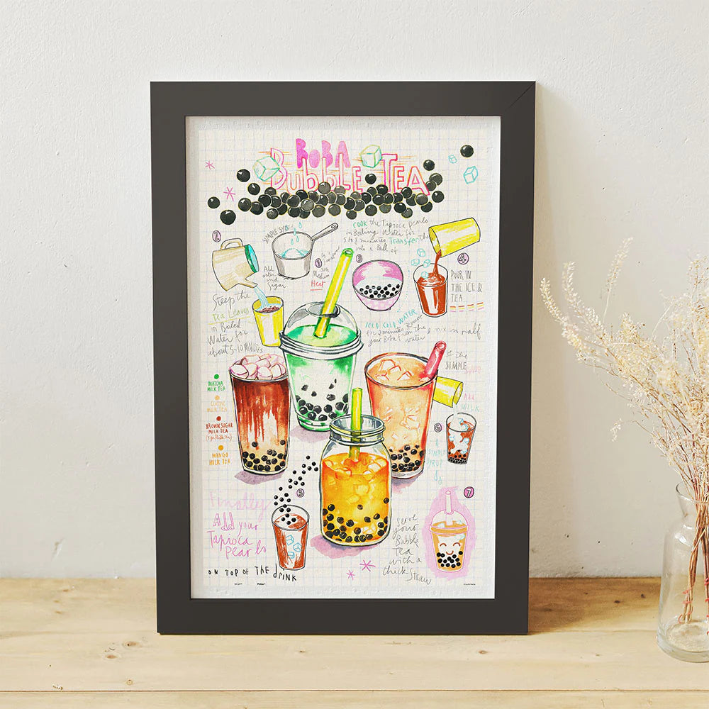 Lucile Prache - Bubble Tea - Lucile Prache - 珍珠奶茶 - 1000pcs