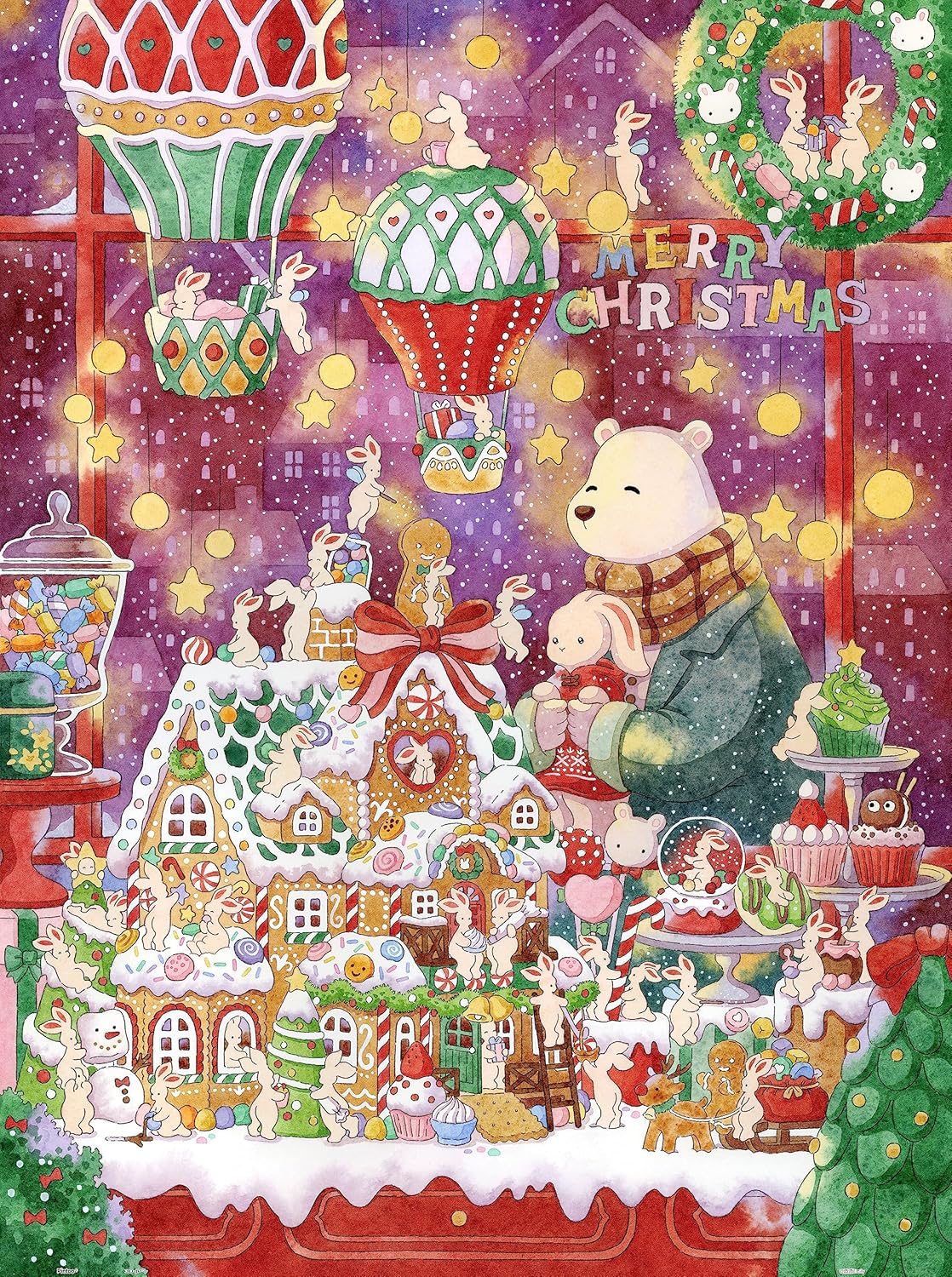 Emily - Christmas Candy House - 1200pcs