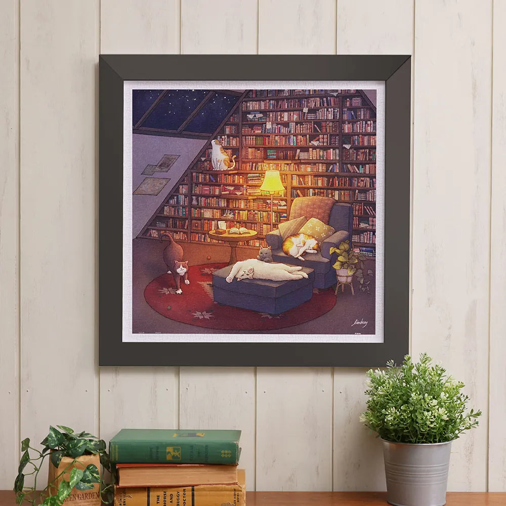 Limduey - Library - Limduey - 夜晚的圖書室 - 900pcs