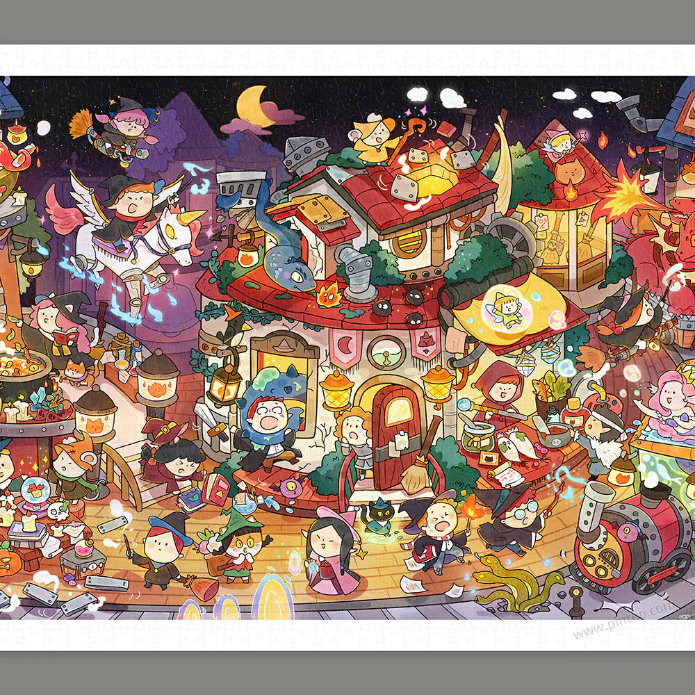 Peiji - Underground Town of Magic (沛吉-地底魔法之都) - 1000pcs