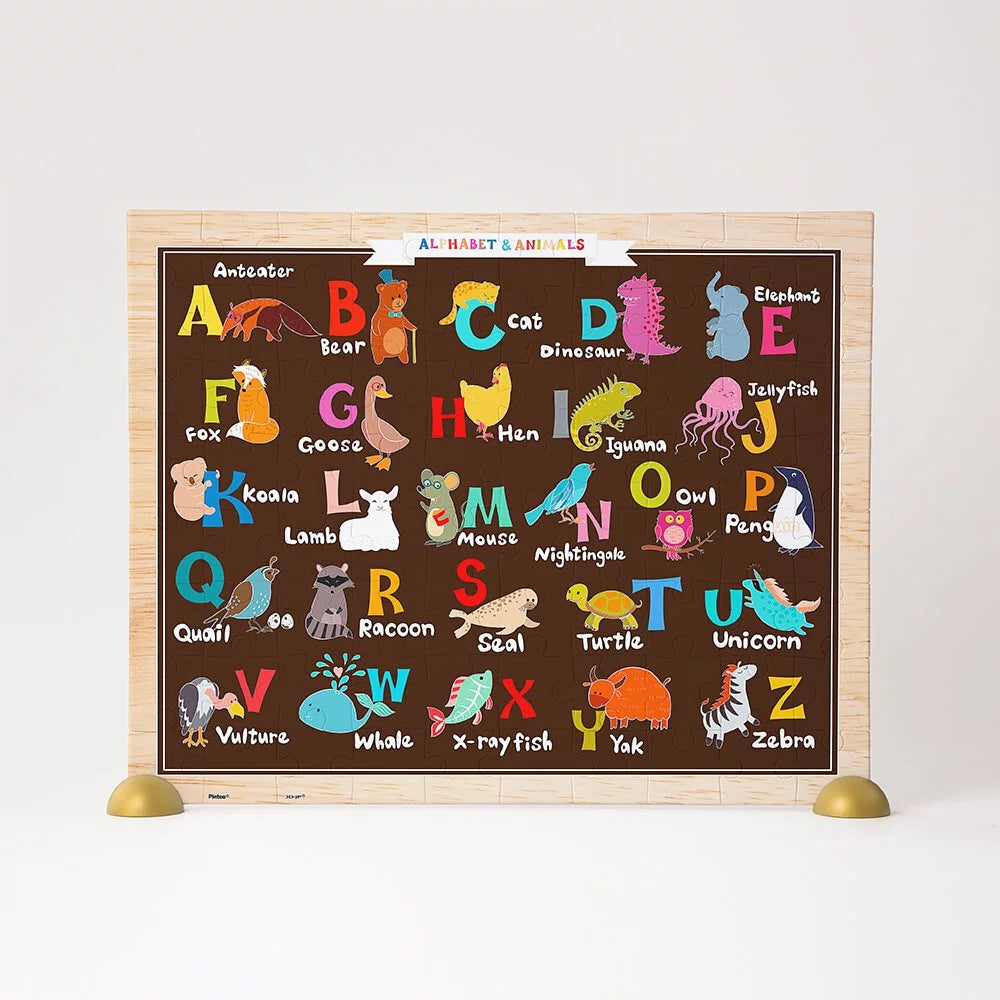 Alphabet & Animal -  動物ABC - 80pcs