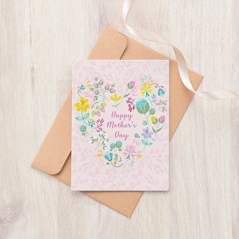 Puzzle Card - Happy Mother's Day - 48pcs